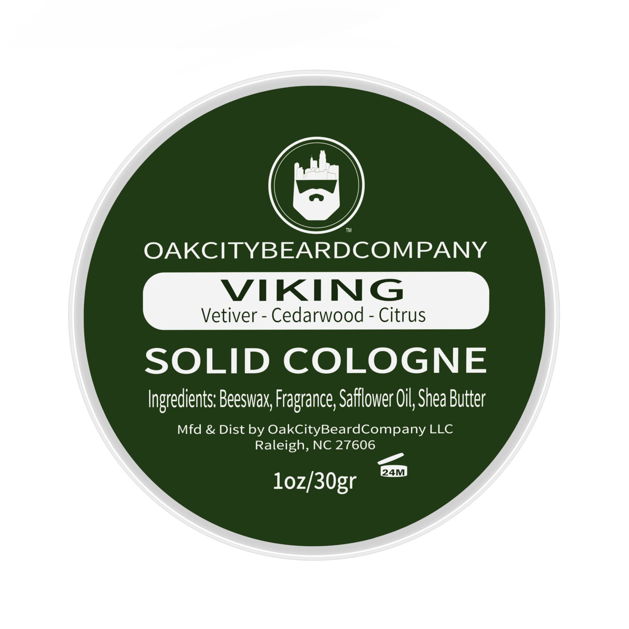 Foto 3 pulgar | Colonia Sólida De Vetiver Viking De Oak City Beard Company, 30 Ml - Venta Internacional.