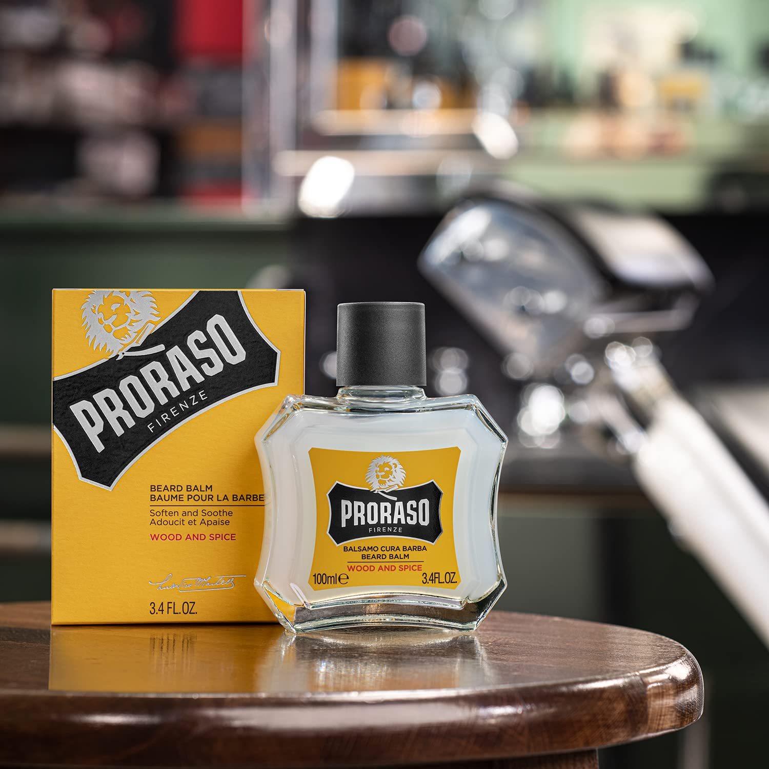 Foto 7 pulgar | Bálsamo Para Barba Proraso Wood And Spice Que Alivia Las Molestias, 100 Ml - Venta Internacional.