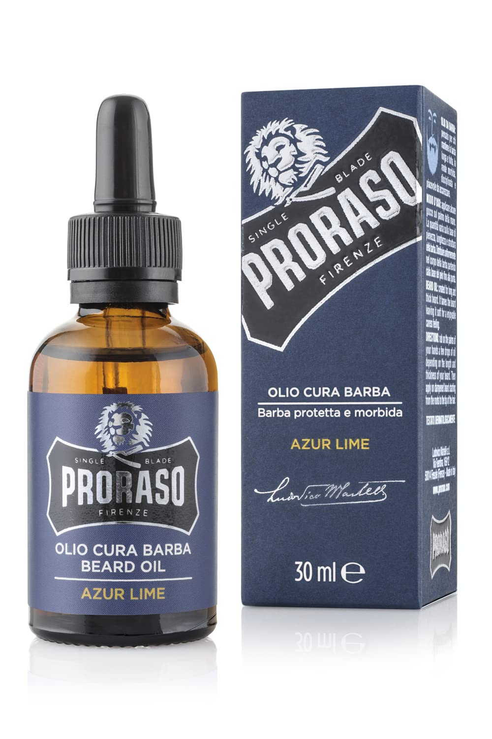 Foto 1 | Aceite Para Barba Proraso Azur Lime Para Barbas Largas Y Gruesas - Venta Internacional.