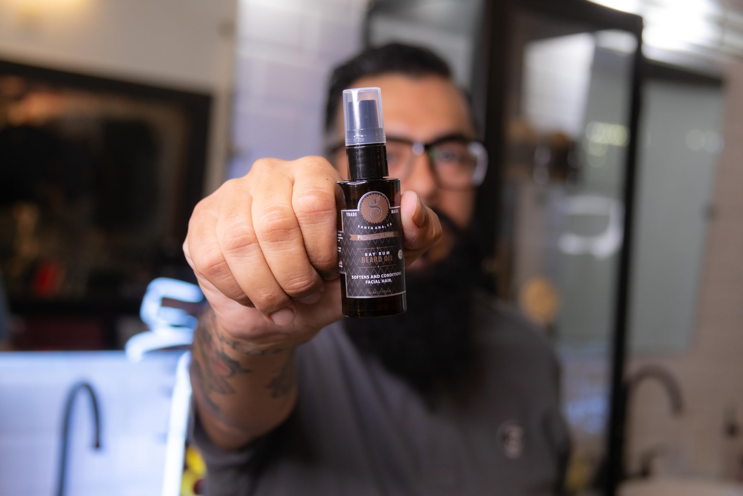 Foto 4 pulgar | Aceite Para Barba Suavecito Premium Blends Bay Rum 30 Ml - Venta Internacional.