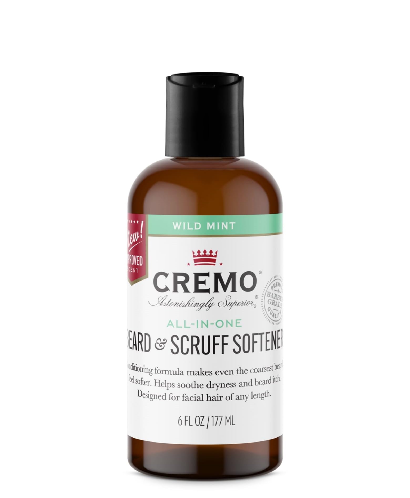 Foto 1 | Crema Suavizante Para Barba Y Piel, Menta Silvestre, 180 Ml - Venta Internacional.