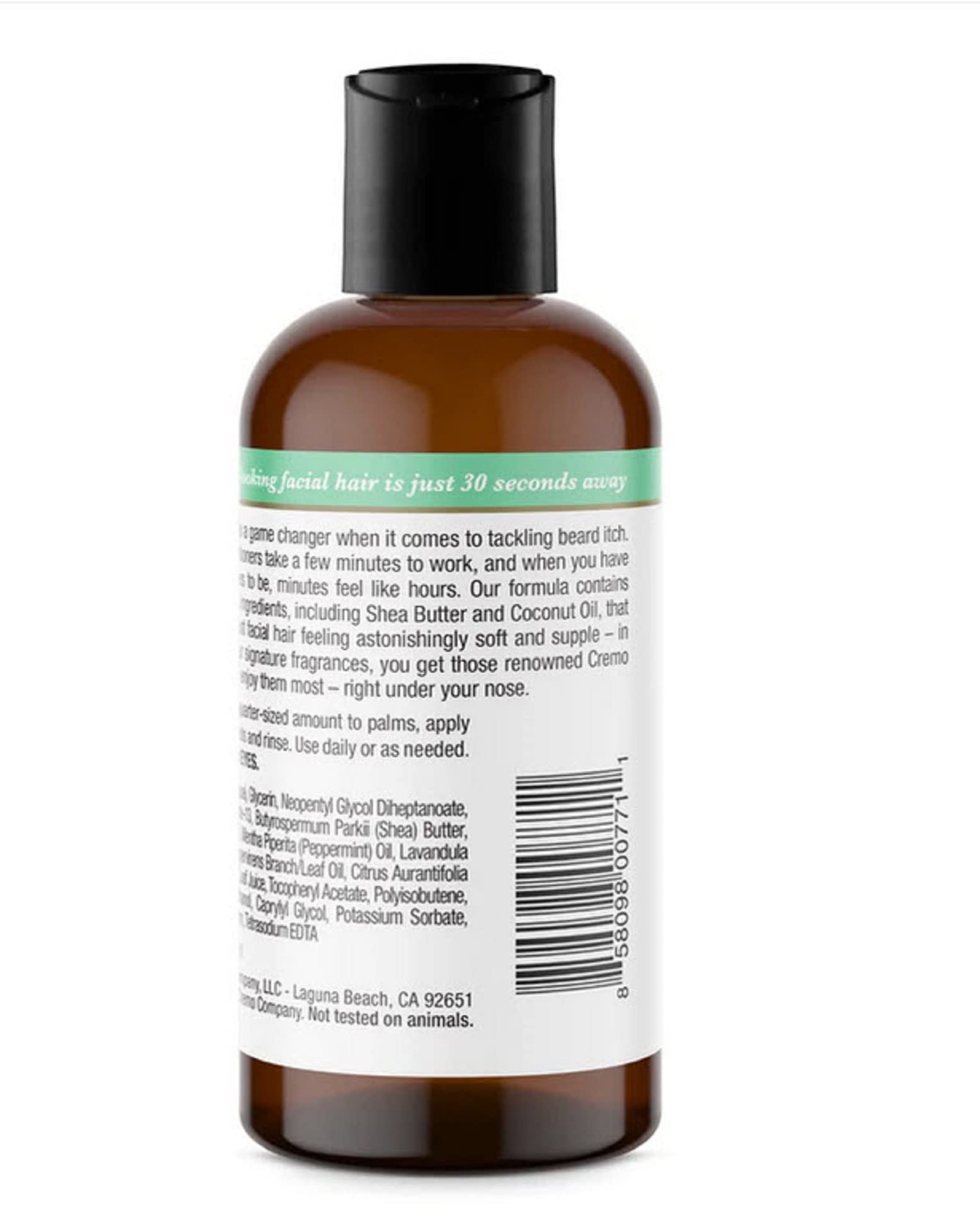 Foto 3 pulgar | Crema Suavizante Para Barba Y Piel, Menta Silvestre, 180 Ml - Venta Internacional.