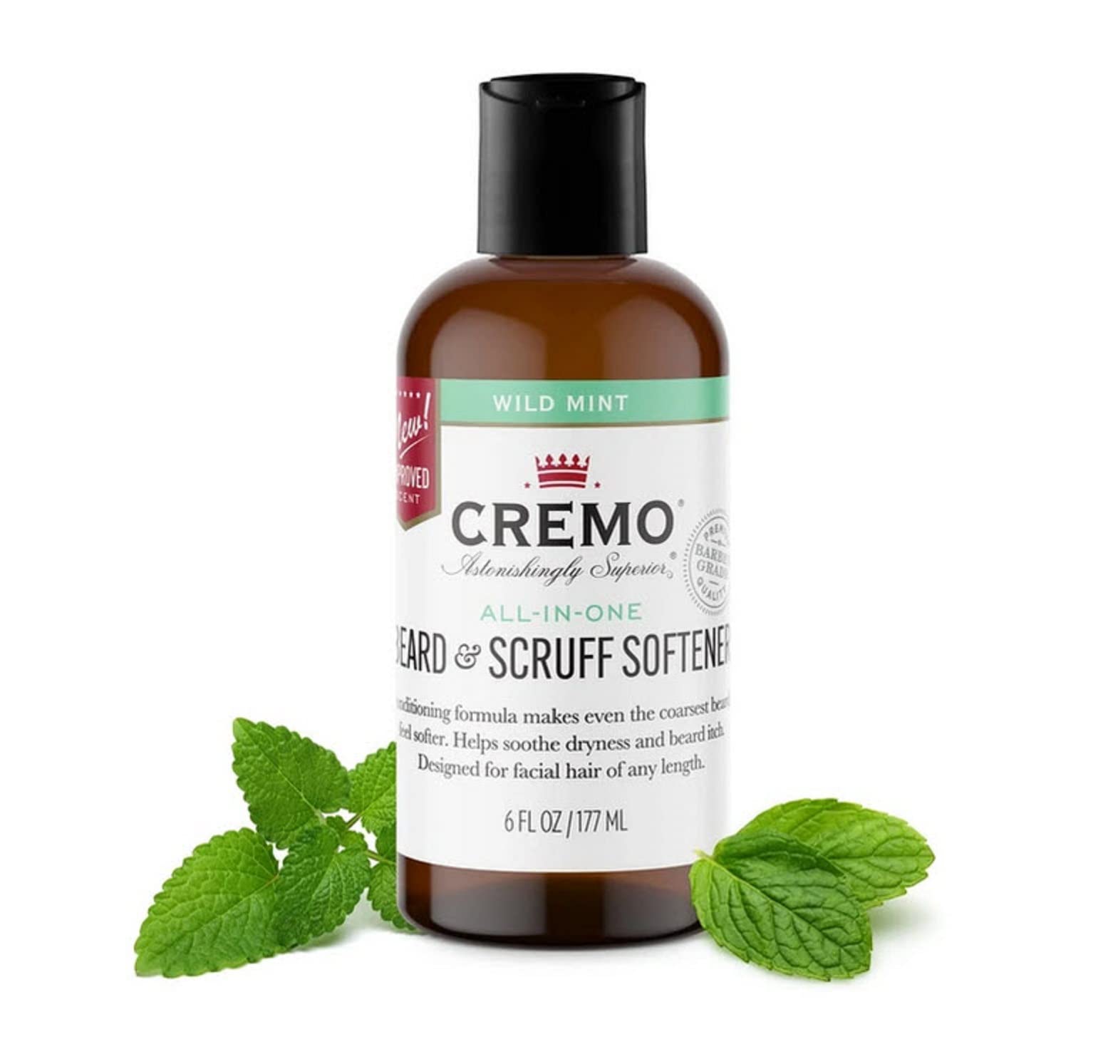 Foto 7 pulgar | Crema Suavizante Para Barba Y Piel, Menta Silvestre, 180 Ml - Venta Internacional.