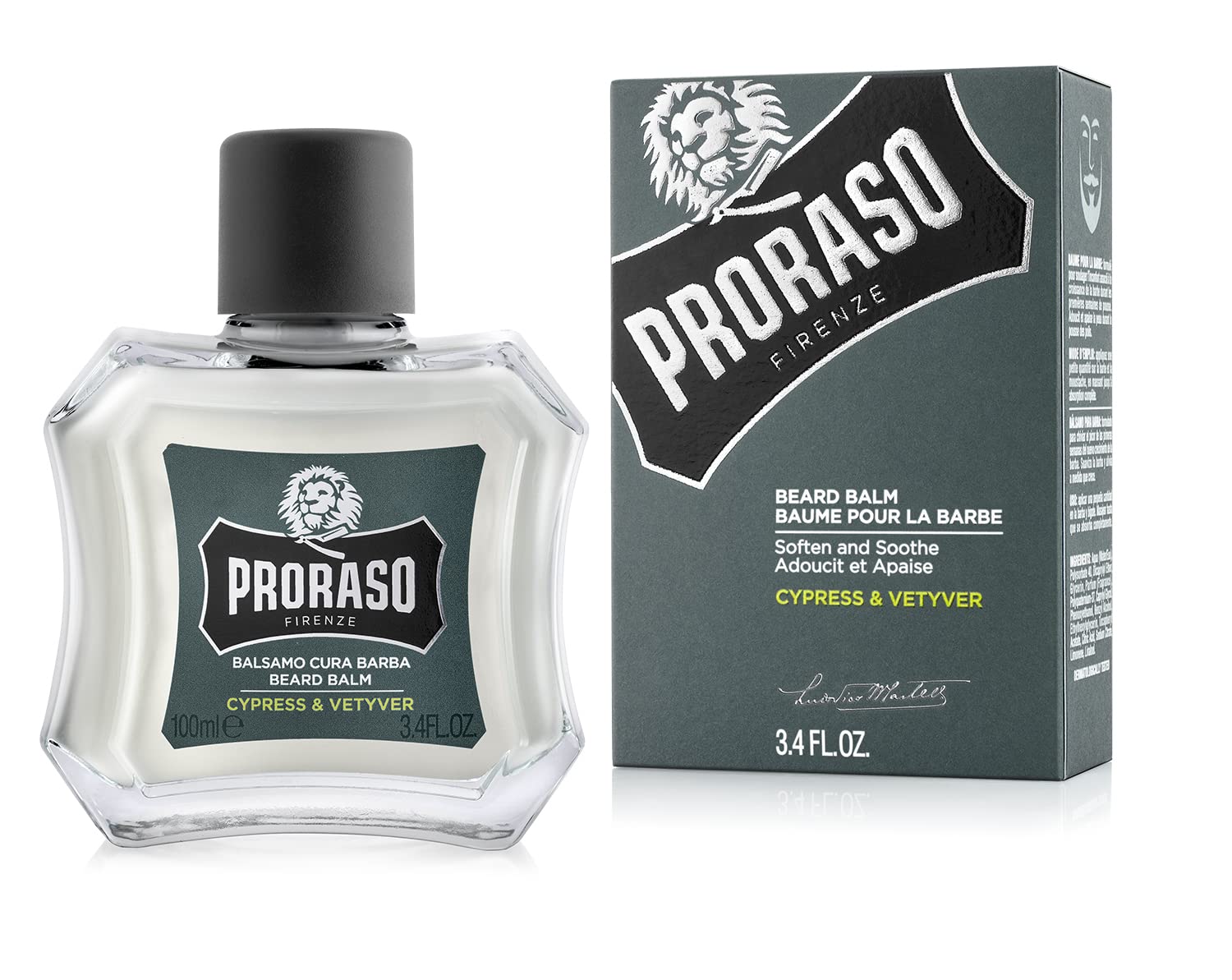 Foto 2 pulgar | Bálsamo Para Barba Proraso Cypress & Vetyver Para Hombre - Venta Internacional.