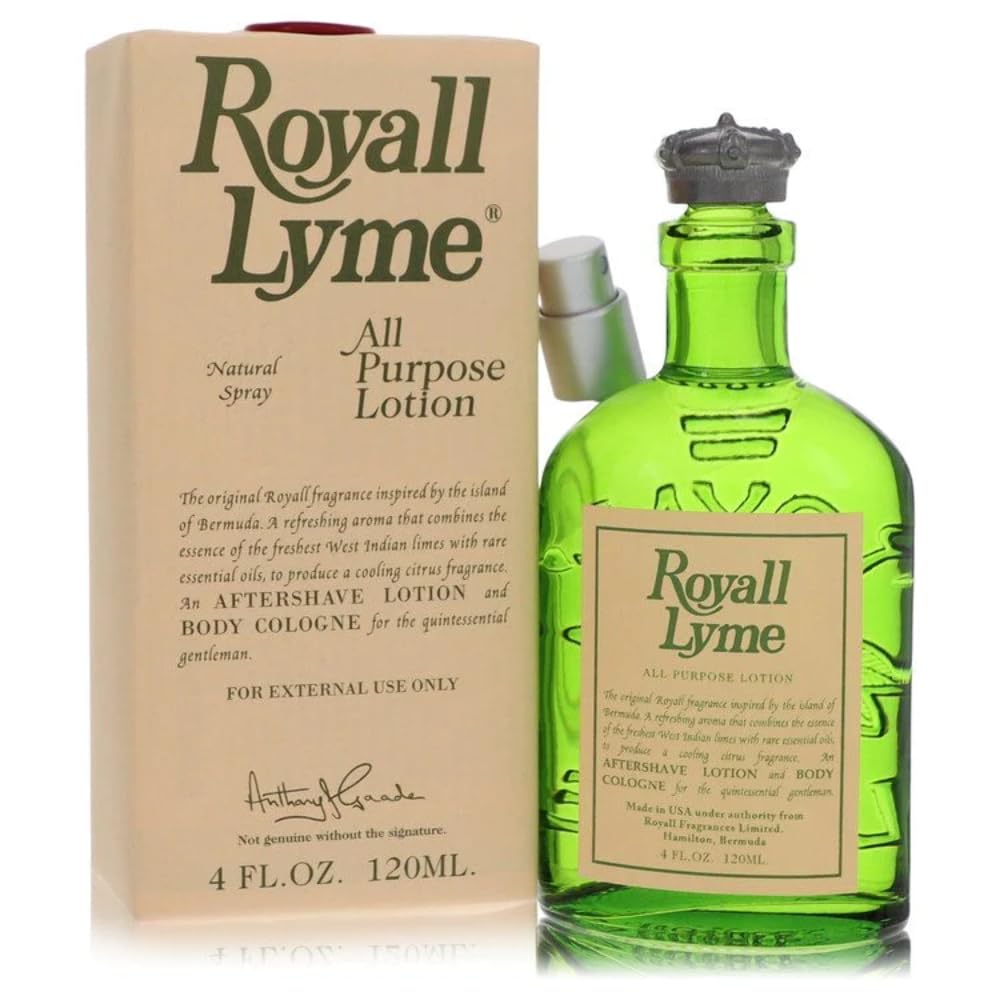 Foto 2 pulgar | Loción Y Colonia Para Después Del Afeitado Royall Lyme Para Hombre 120 Ml/240 Ml - Venta Internacional.