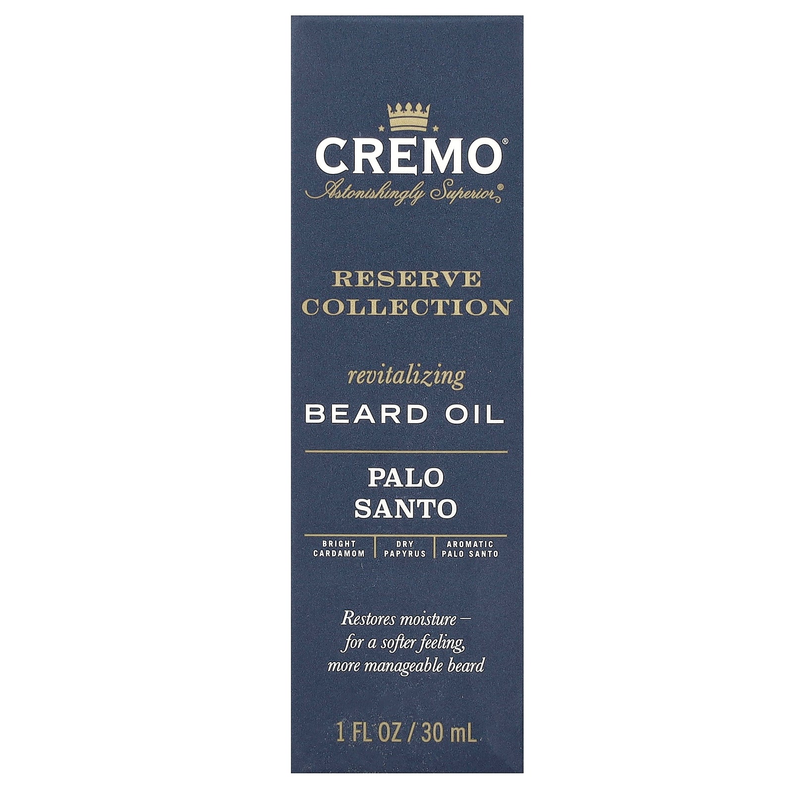 Foto 3 pulgar | Aceite Para Barba Cremo Reserve Collection Revitalizante Palo Santo, 30 Ml - Venta Internacional.