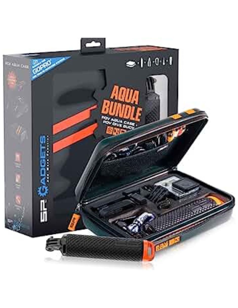 Foto 4 pulgar | Sp Gadgets Helmet Camera Aqua Bundle