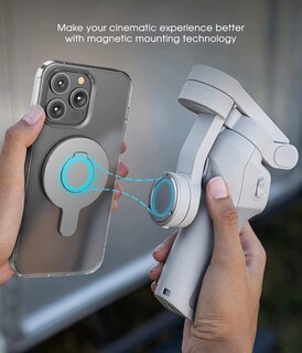 Foto 3 | Adaptador Magnético Para Estabilizador De Cardán Para Teléfonos Inteligentes Dji Om - Venta Internacional.