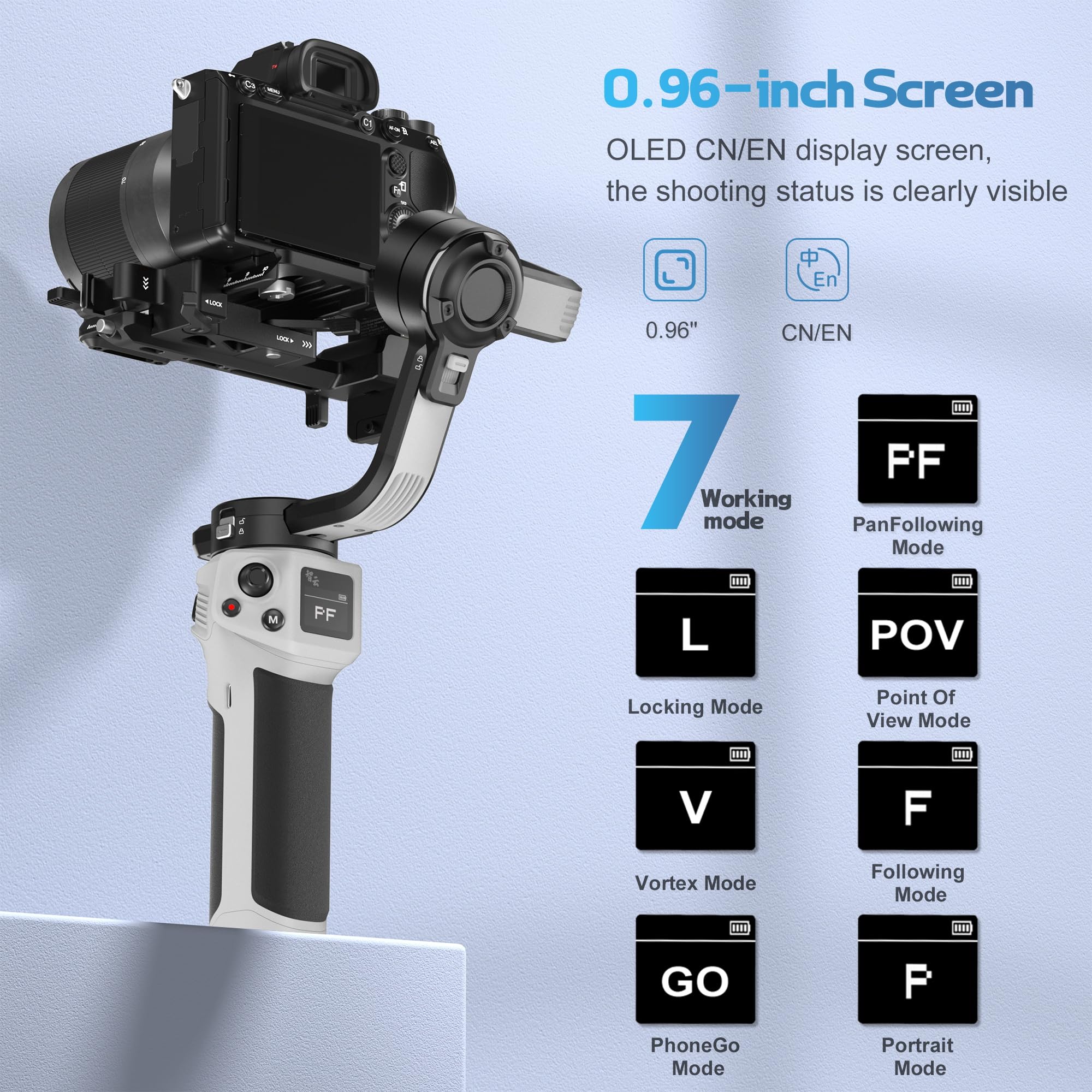 Foto 6 pulgar | Estabilizador Zhiyun Cinepeer Weebill 3e para Cámara 3 Kg - Venta Internacional