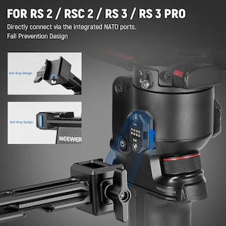 Foto 3 | Soporte Neewer de Doble Empuñadura Compatible con Dji Rs4 Rs4 Pro Rs3 Pro Rs3 Pro Rs2 Rsc2 Ronin S Sc - Venta Intern