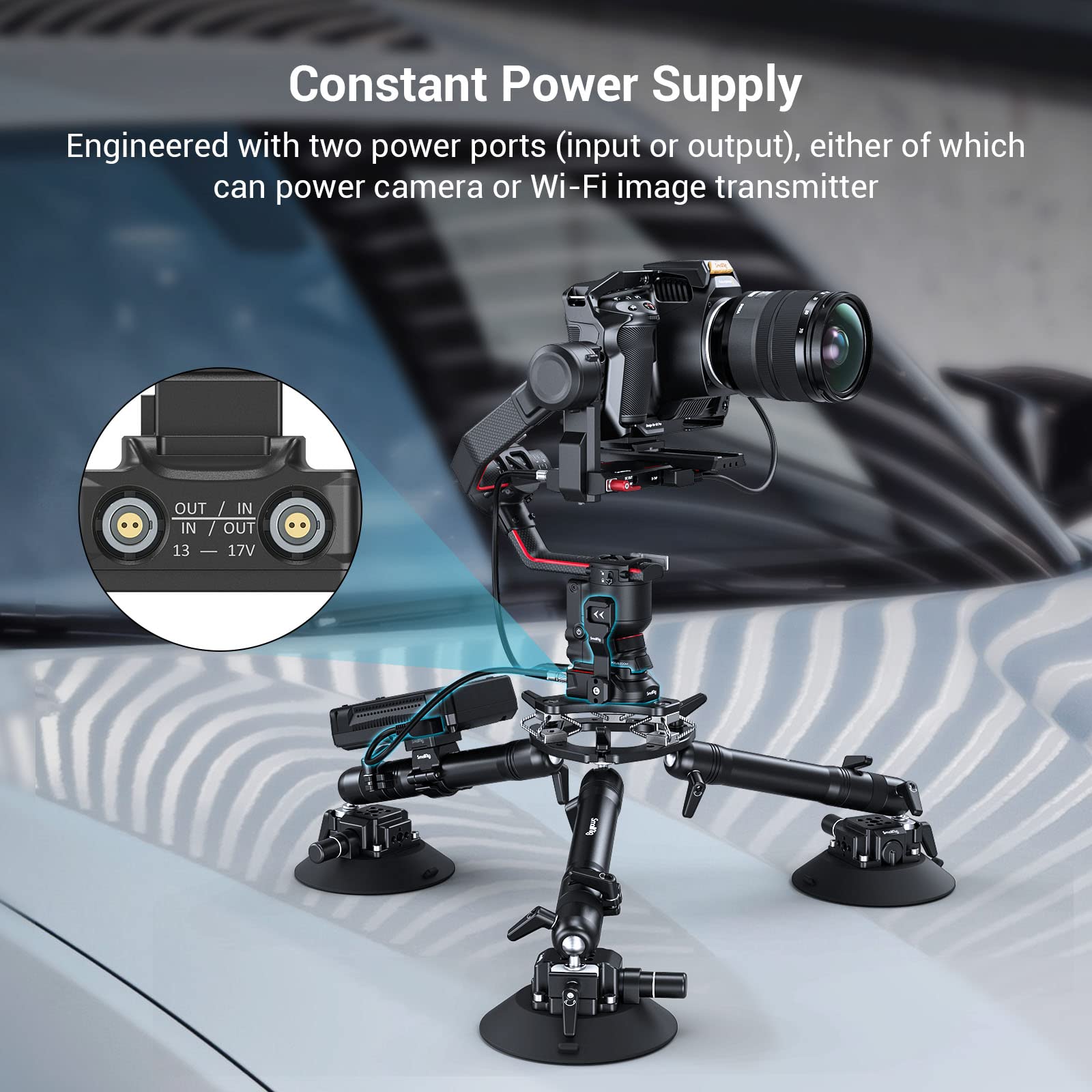 Foto 6 pulgar | Placa Base De Fuente De Alimentación Smallrig Para Dji Rs 2/rs 3 Pro/rs 4 Pro - Venta Internacional.
