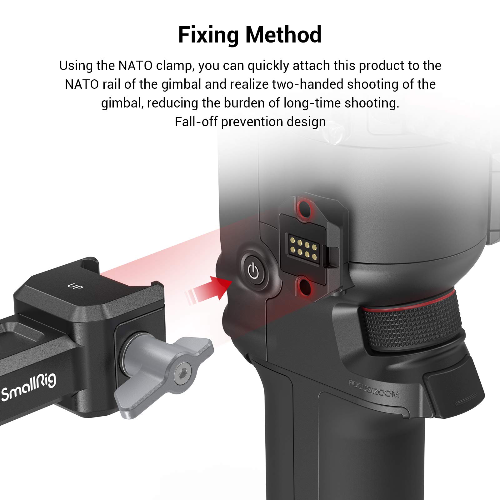 Foto 2 | Estabilizador Smallrig de Doble Asa para Dji Rs 4/rs 4 Pro/rs 3/rs 3 Pro/rs 2/rsc 2 - Venta Internacional