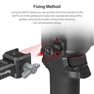 Foto 2 | Estabilizador Smallrig de Doble Asa para Dji Rs 4/rs 4 Pro/rs 3/rs 3 Pro/rs 2/rsc 2 - Venta Internacional