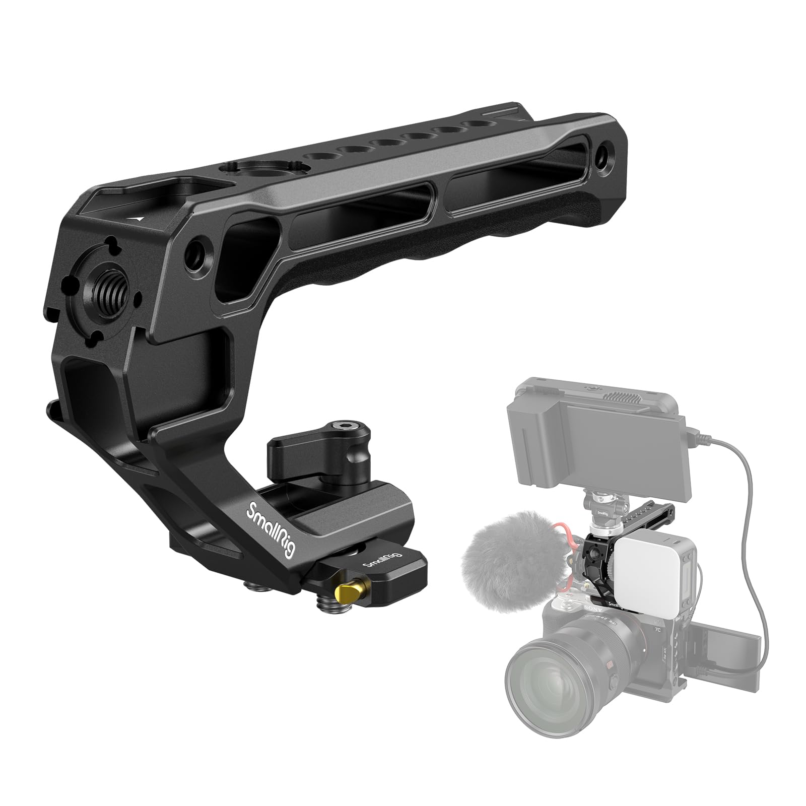 Foto 2 pulgar | Slr Smallrig Lightweight Nato Con Asa Superior Y Funda Para 5 Cámaras Cold Shoe - Venta Internacional.