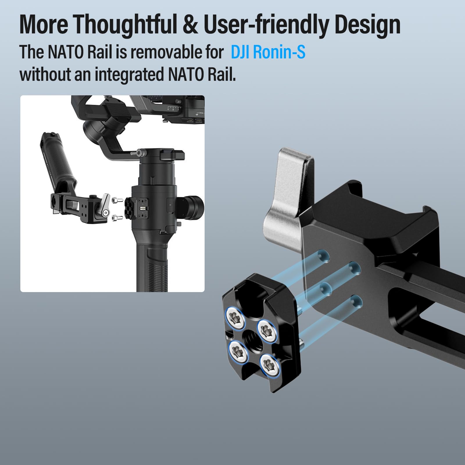 Foto 5 pulgar | Empuñadura Tipo Bandolera Sirui Sc-ash Para Dji Rs 3 Mini, Rs 3, Rs 3 Pro - Venta Internacional.