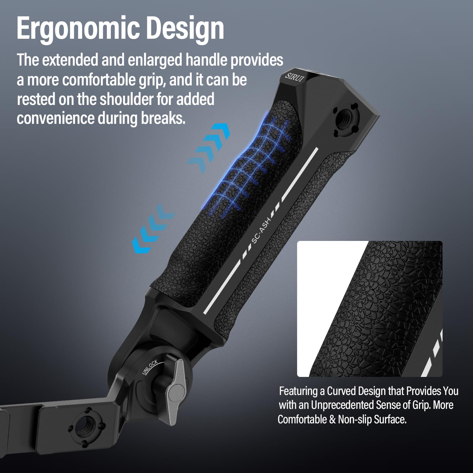 Foto 8 pulgar | Empuñadura Tipo Bandolera Sirui Sc-ash Para Dji Rs 3 Mini, Rs 3, Rs 3 Pro - Venta Internacional.