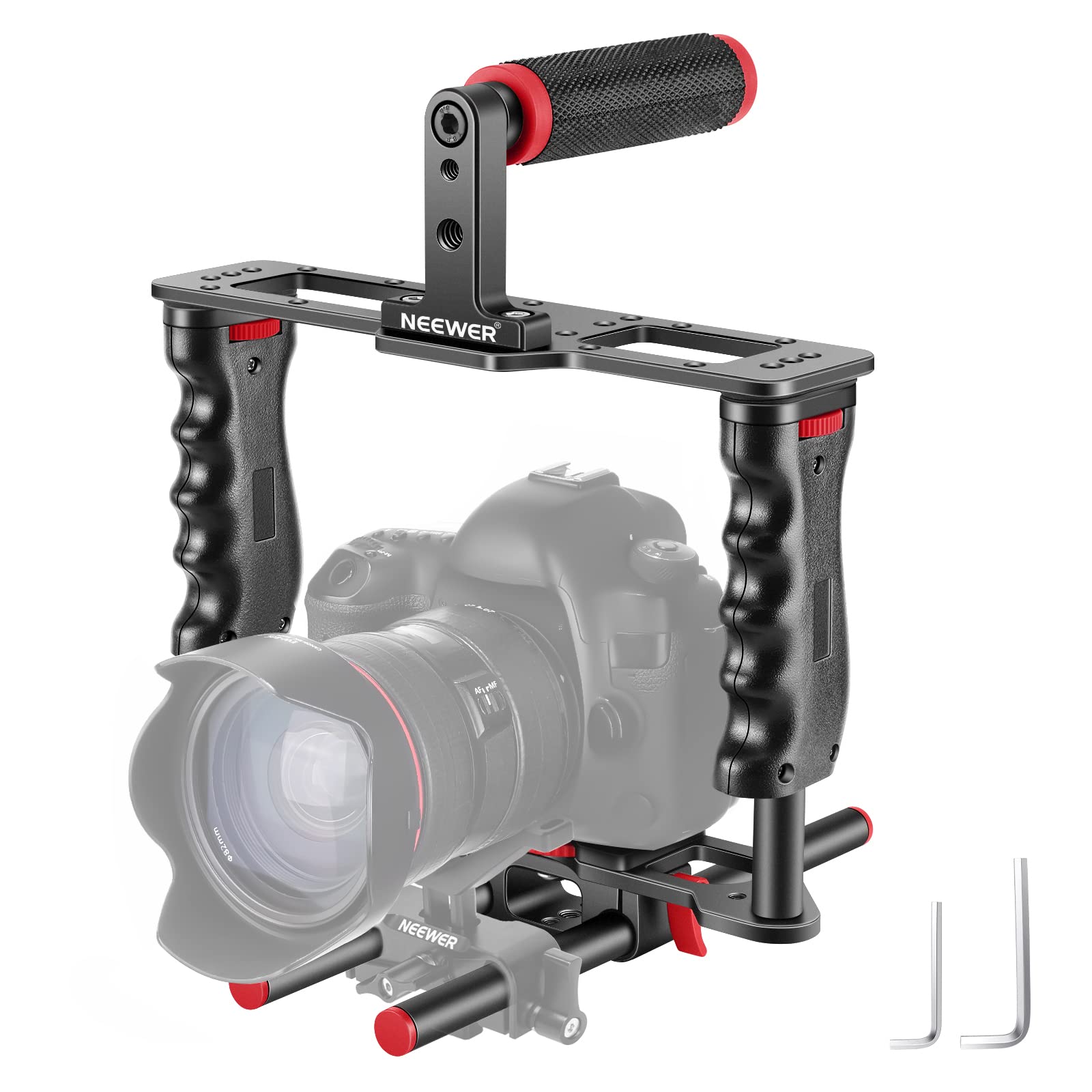 Foto 2 pulgar | Kit De Creación De Películas Con Cámara, Vídeo, Jaula, Neewer - Venta Internacional.