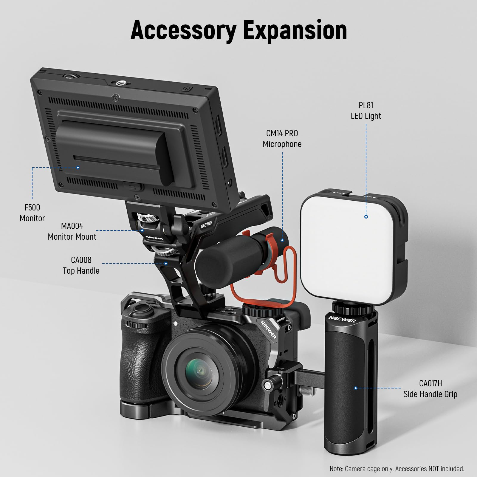 Foto 6 pulgar | Funda De Cámara Neewer A6700 Compatible Con Sony Alpha 6700 - Venta Internacional.