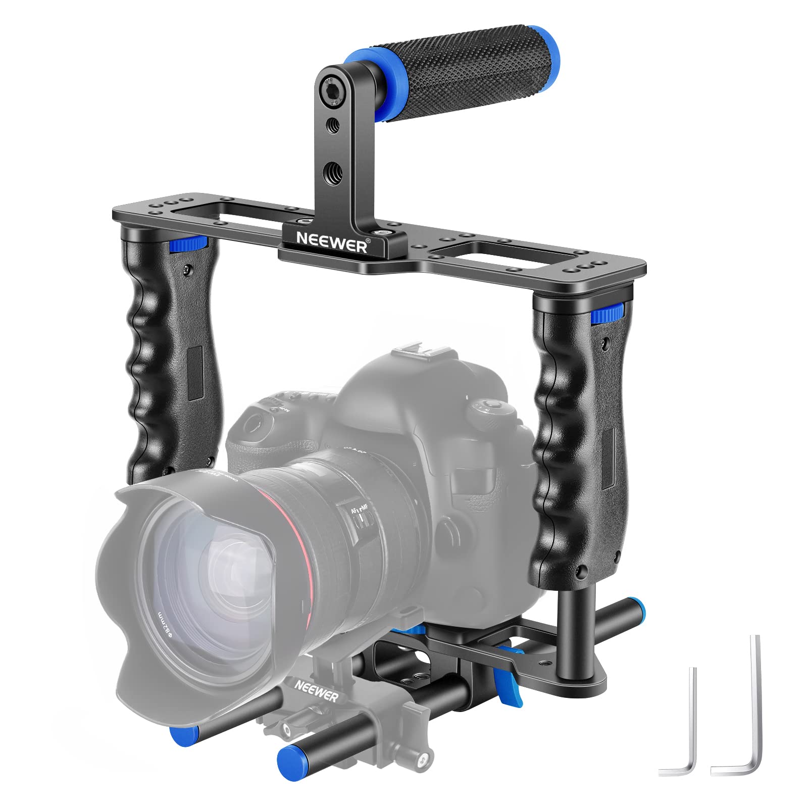 Kit Para Hacer Películas Con Cámara De Vídeo, Jaula, Aluminio Neewer - Venta Internacional.