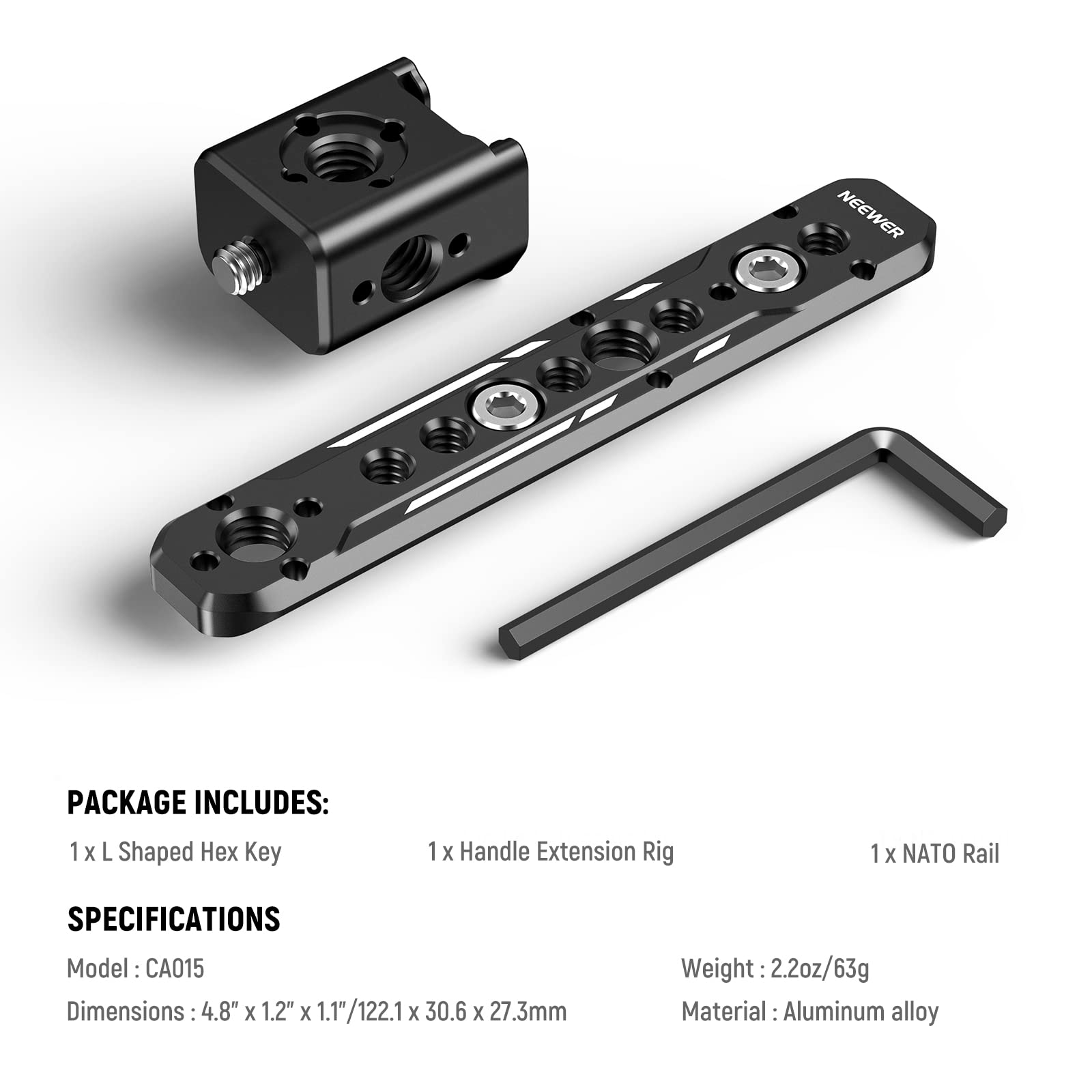 Foto 8 pulgar | Plataforma De Extensión Neewer Ca015 Compatible Con Mango Sony Xlr - Venta Internacional.