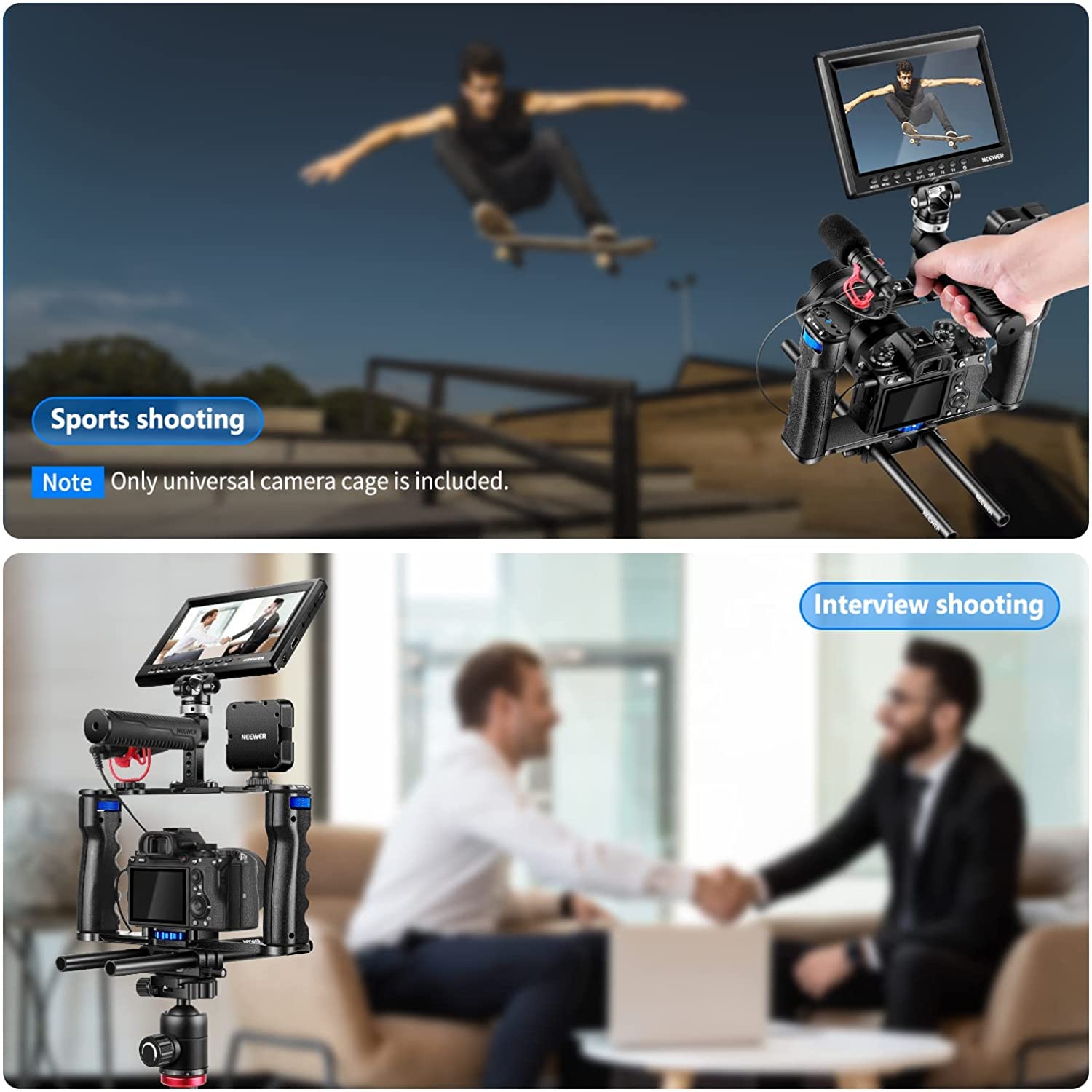 Foto 8 pulgar | Funda De Cámara Neewer Vs107 De Aleación De Aluminio Sony A7s Iii A7iv - Venta Internacional.