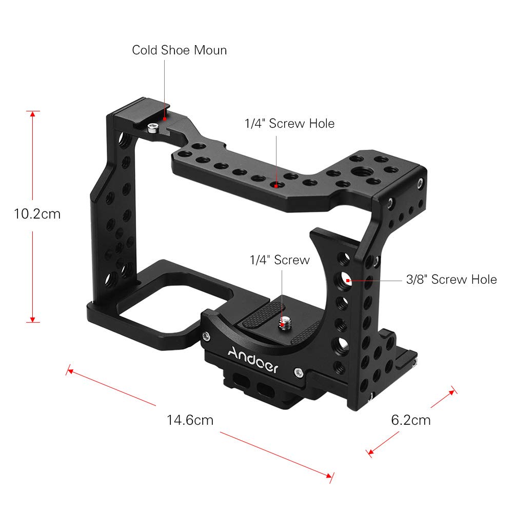 Foto 6 | Funda De Cámara Andoer Con Asa Superior Para Sony A7ii/a7iii/a7sii - Venta Internacional.
