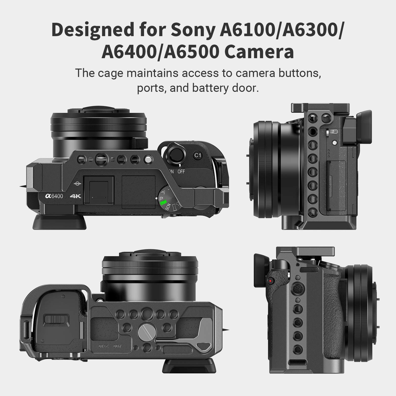 Foto 4 pulgar | Funda de Cámara Smallrig Ccs2310 Para Sony A6400 A6100 Con Accesorios - Venta Internacional