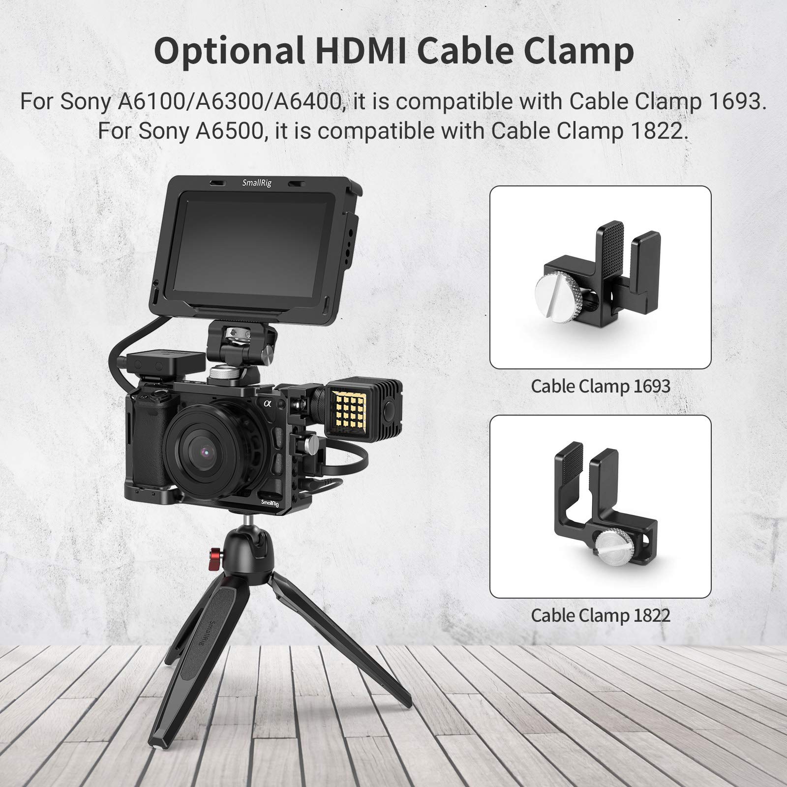 Foto 7 | Funda de Cámara Smallrig Ccs2310 Para Sony A6400 A6100 Con Accesorios - Venta Internacional