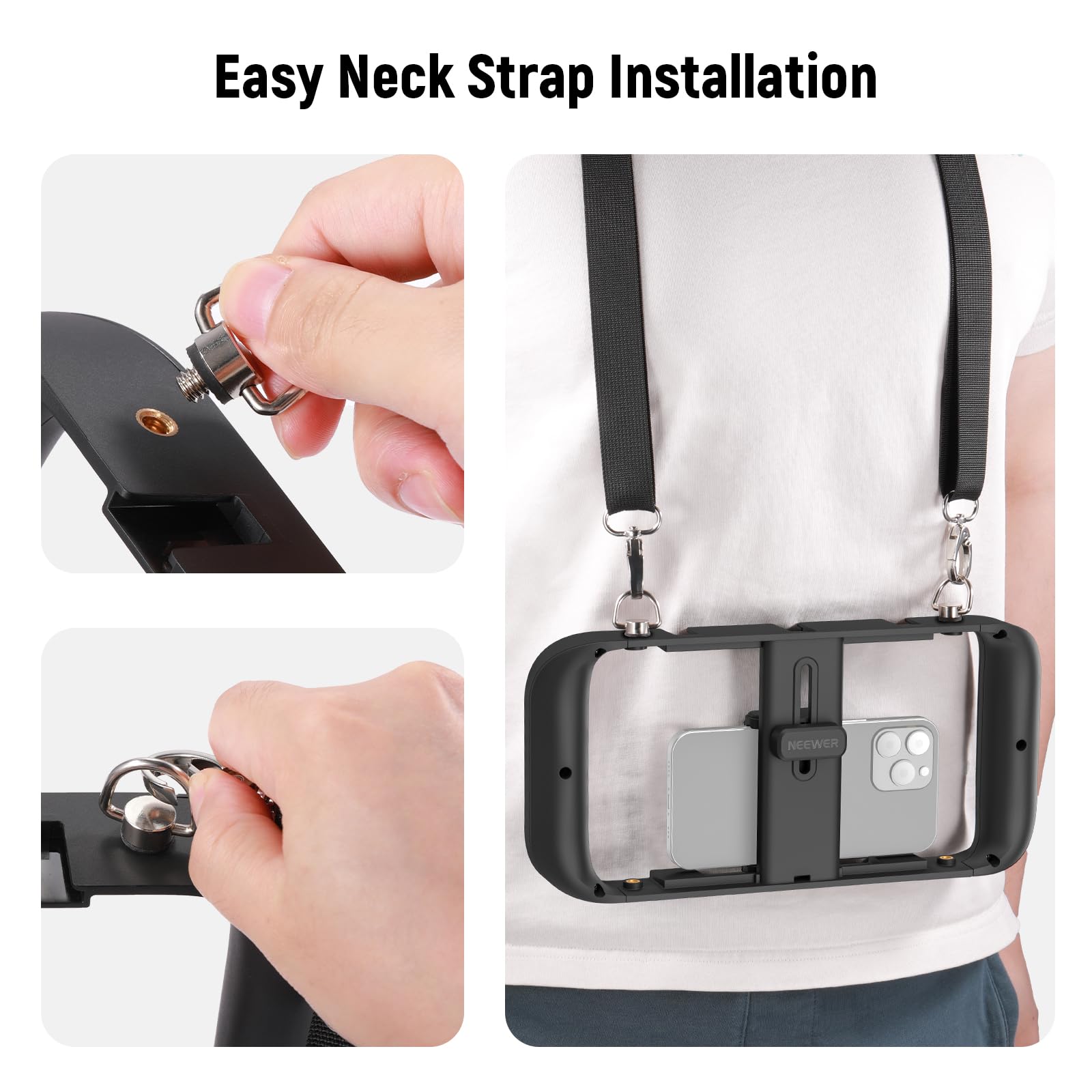 Foto 4 pulgar | Equipo De Vídeo Para Smartphone Neewer Pa025 Con Cable De Teléfono Móvil - Venta Internacional.