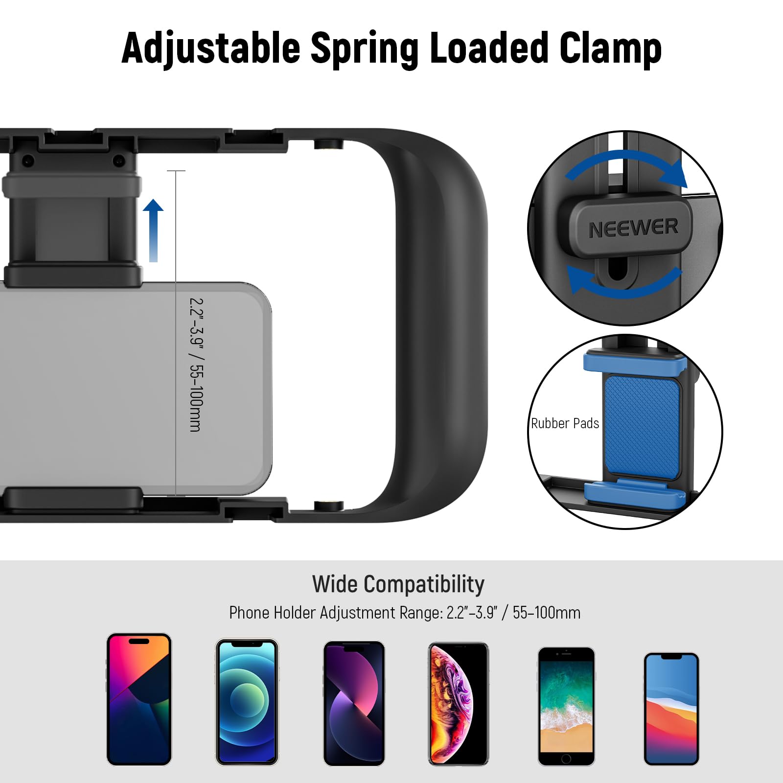 Foto 6 | Equipo De Vídeo Para Smartphone Neewer Pa025 Con Cable De Teléfono Móvil - Venta Internacional.