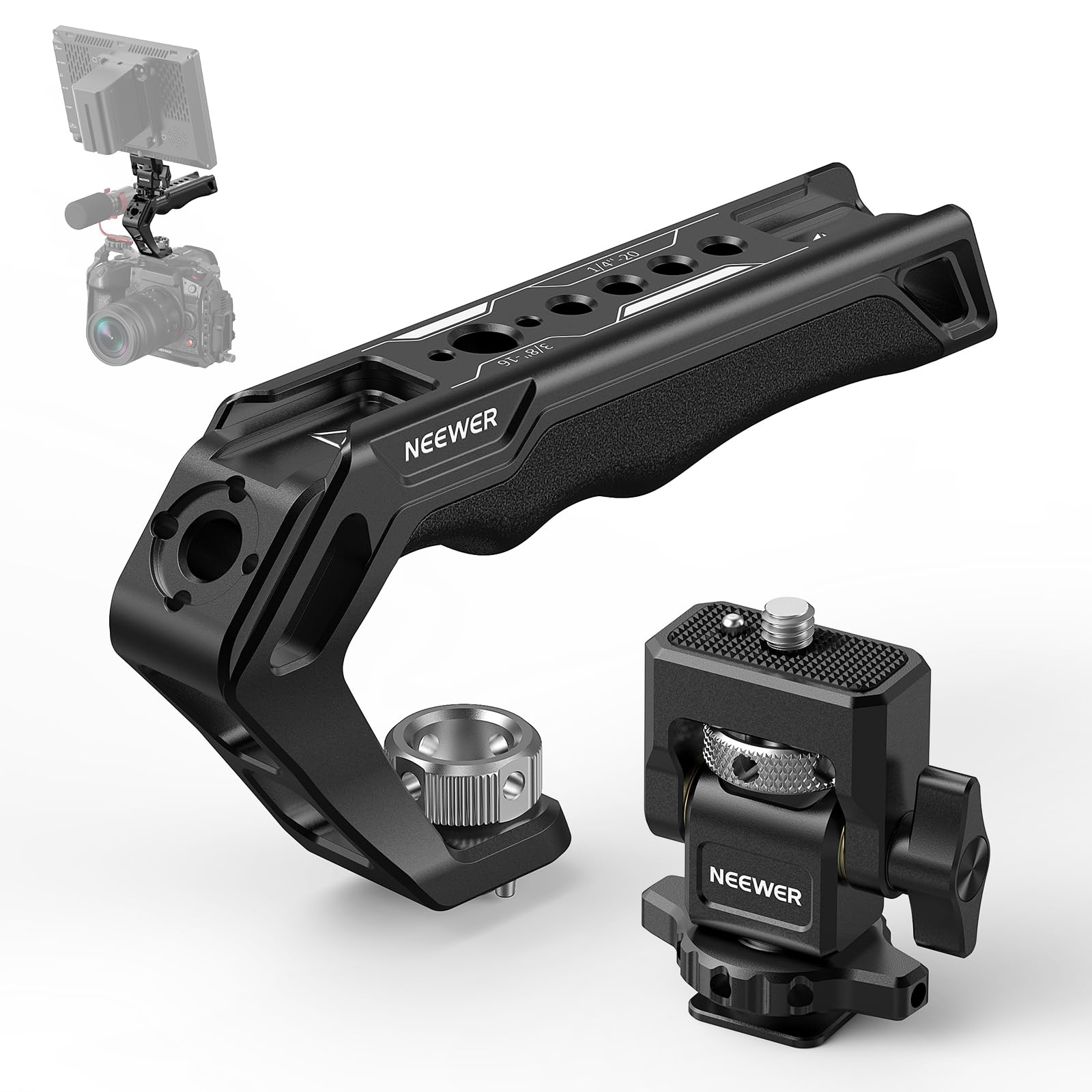 Foto 2 pulgar | Set Top Handle + Montaje para Monitor Neewer Ca007 + Ma006 - Venta Internacional