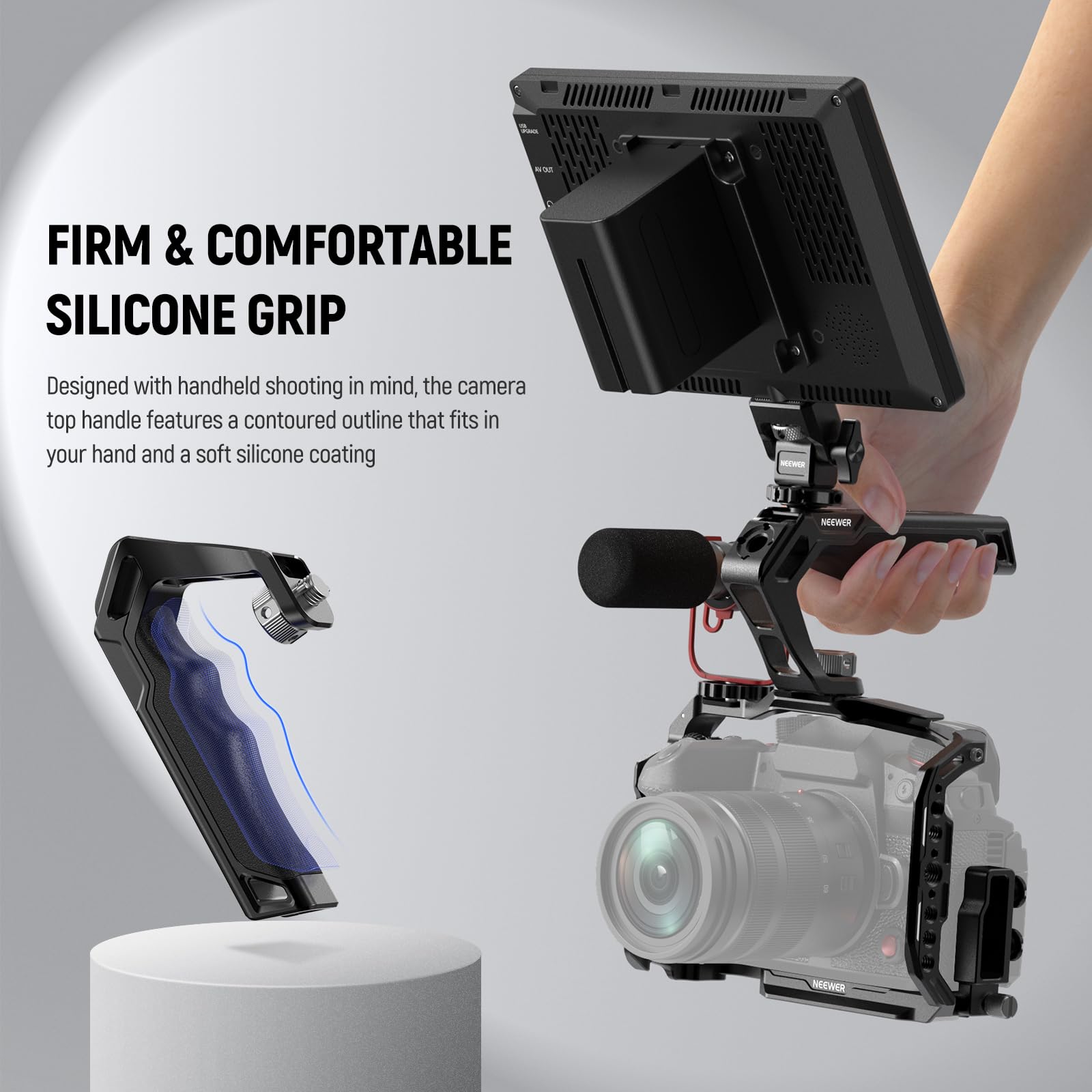 Foto 6 pulgar | Set Top Handle + Montaje para Monitor Neewer Ca007 + Ma006 - Venta Internacional