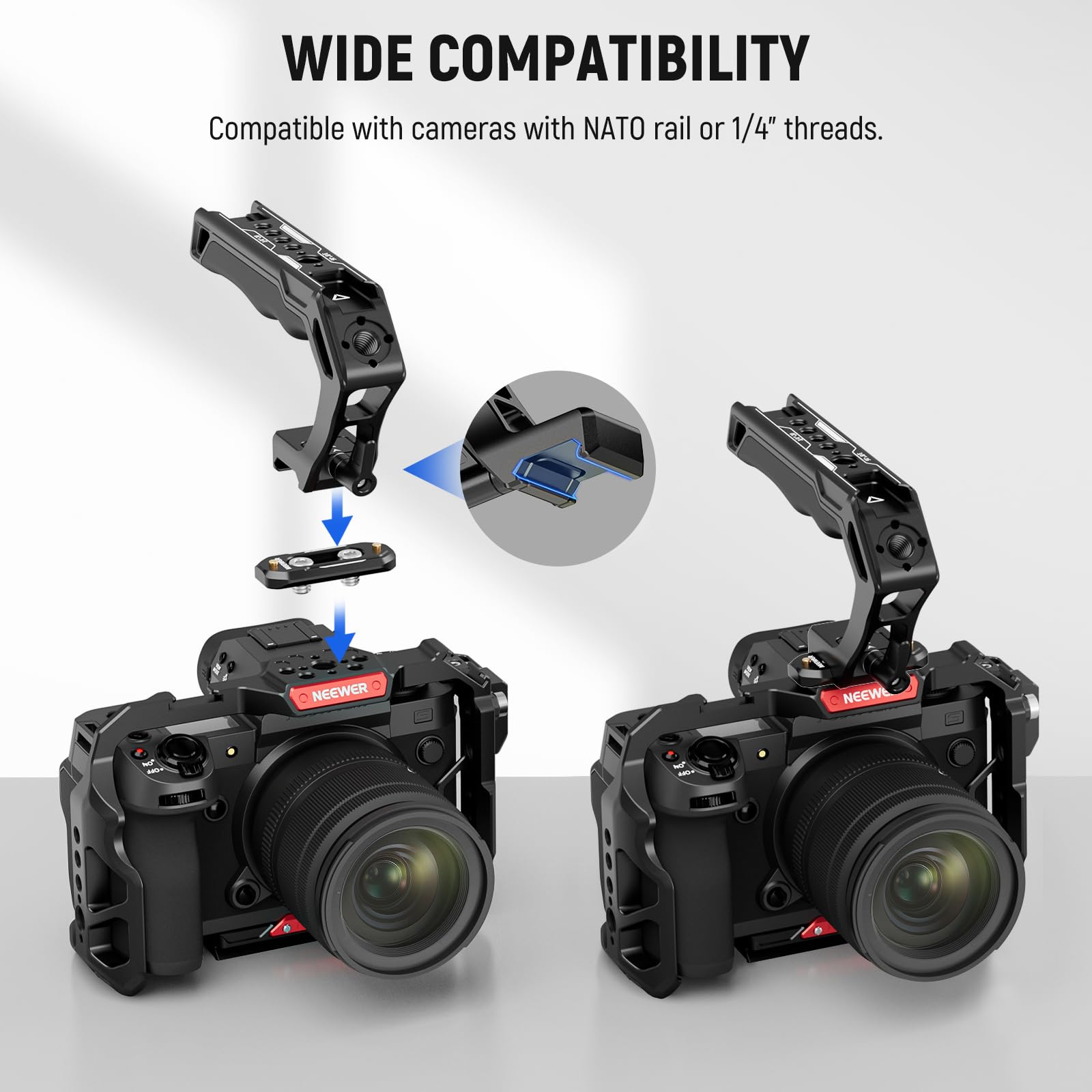 Foto 4 pulgar | Kit De Asa Superior Y Raíles Nato Neewer Ca008 Para Smallrig Cage - Venta Internacional.