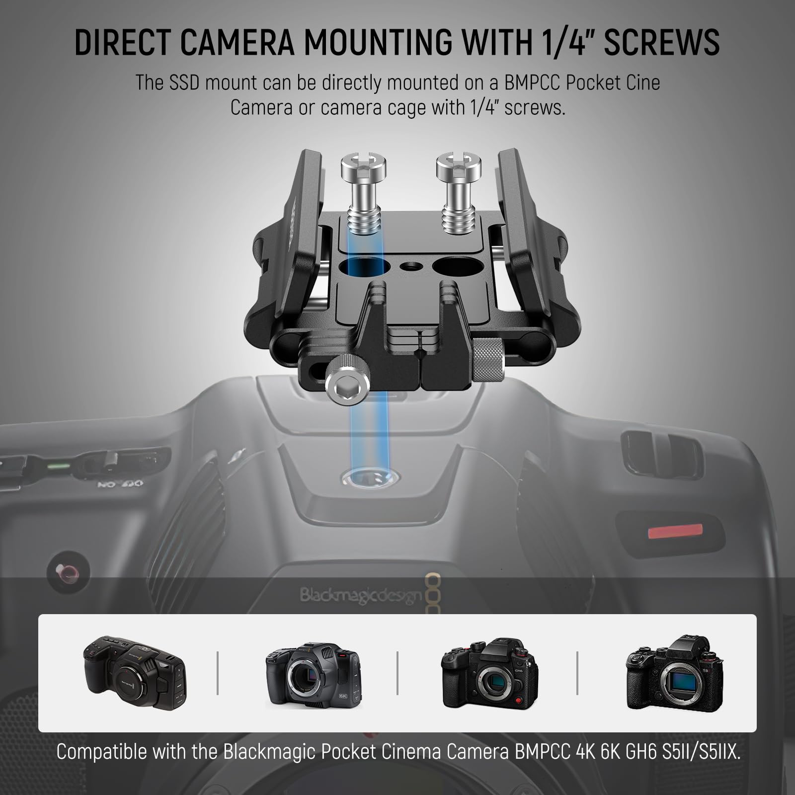 Foto 5 pulgar | Soporte Ssd Mount Neewer Ua035 Para Samsung T5 T7 Ssd Sandisk - Venta Internacional.