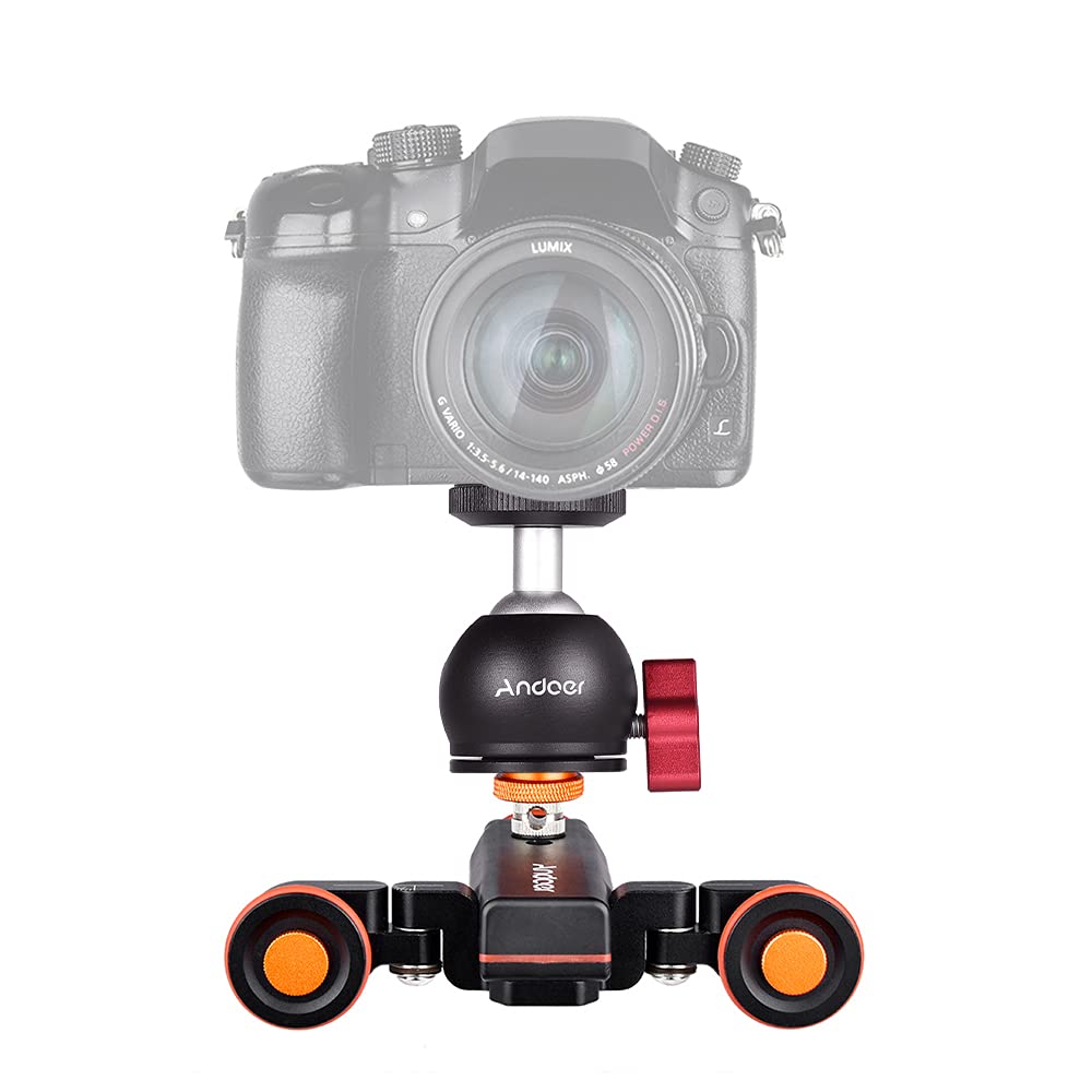 Foto 6 pulgar | Cámara Motorizada De Vídeo Automática Dolly Andoer De 3 Ruedas Y 3 Velocidades - Venta Internacional.