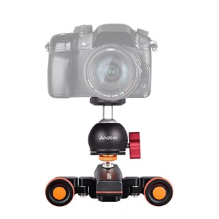 Foto 5 | Cámara Motorizada De Vídeo Automática Dolly Andoer De 3 Ruedas Y 3 Velocidades - Venta Internacional.