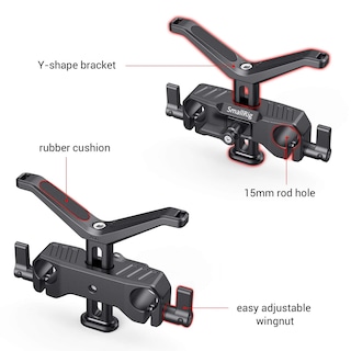 Foto 2 | Soporte De Lente Smallrig De 15 Mm De Largo, Ajustable En Altura - Venta Internacional.