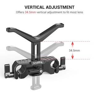 Foto 3 | Soporte De Lente Smallrig De 15 Mm De Largo, Ajustable En Altura - Venta Internacional.