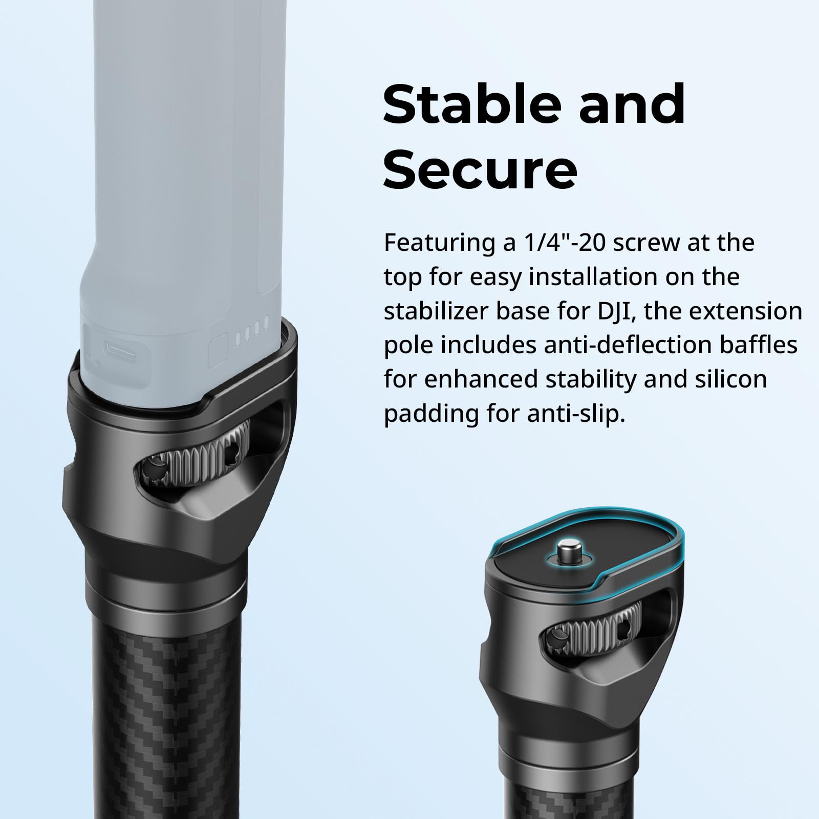 Foto 5 pulgar | Mástil De Extensión Con Cardán Smallrig Para Dji Rs 4 Mini/rs 4/rs 4 P - Venta Internacional.