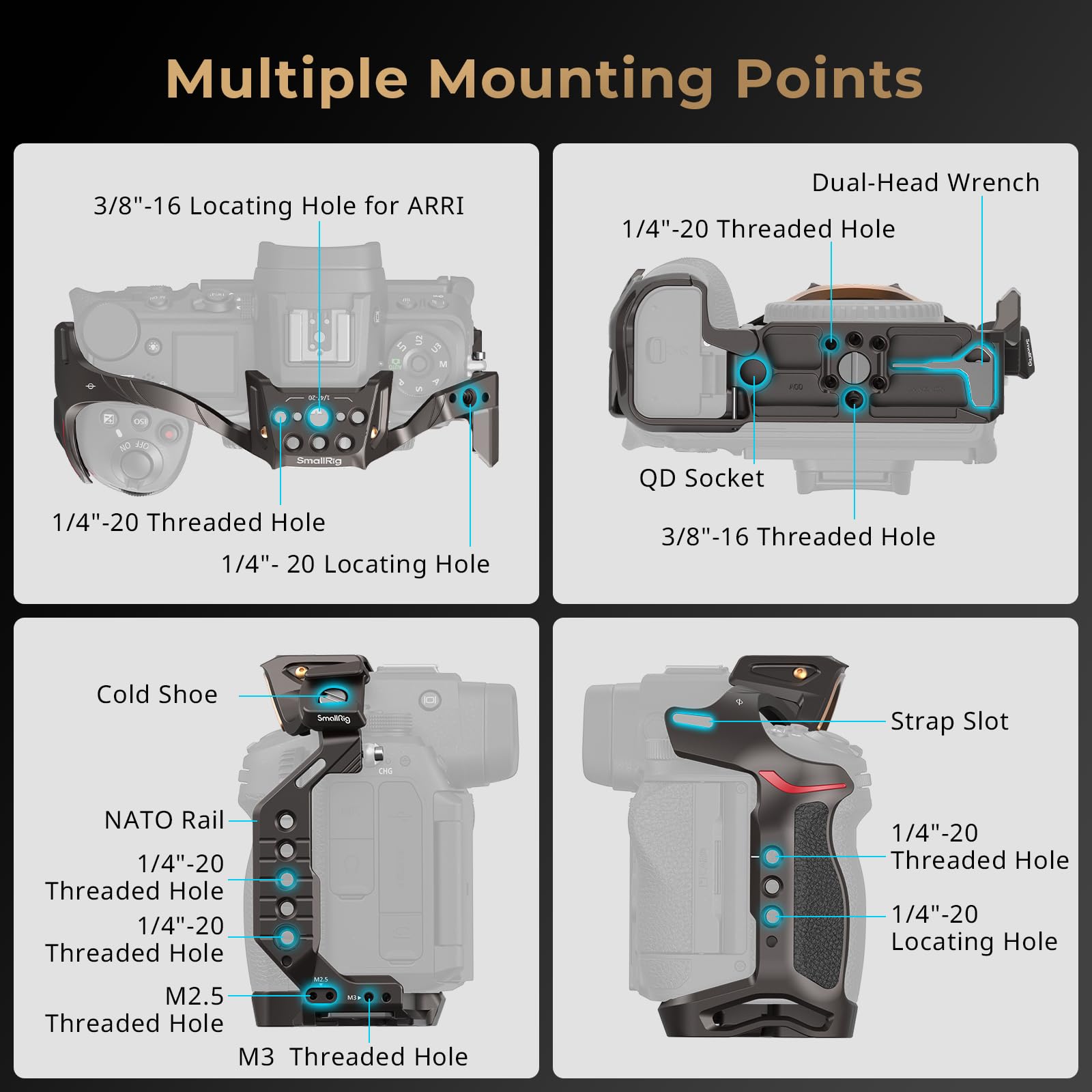 Foto 3 | Funda De Cámara Smallrig Night Eagle Z6iii Para Nikon Z6 Iii - Venta Internacional.