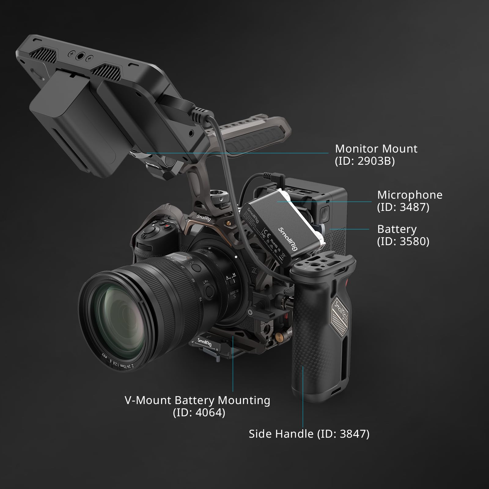 Foto 7 | Funda De Cámara Smallrig Night Eagle Z6iii Para Nikon Z6 Iii - Venta Internacional.