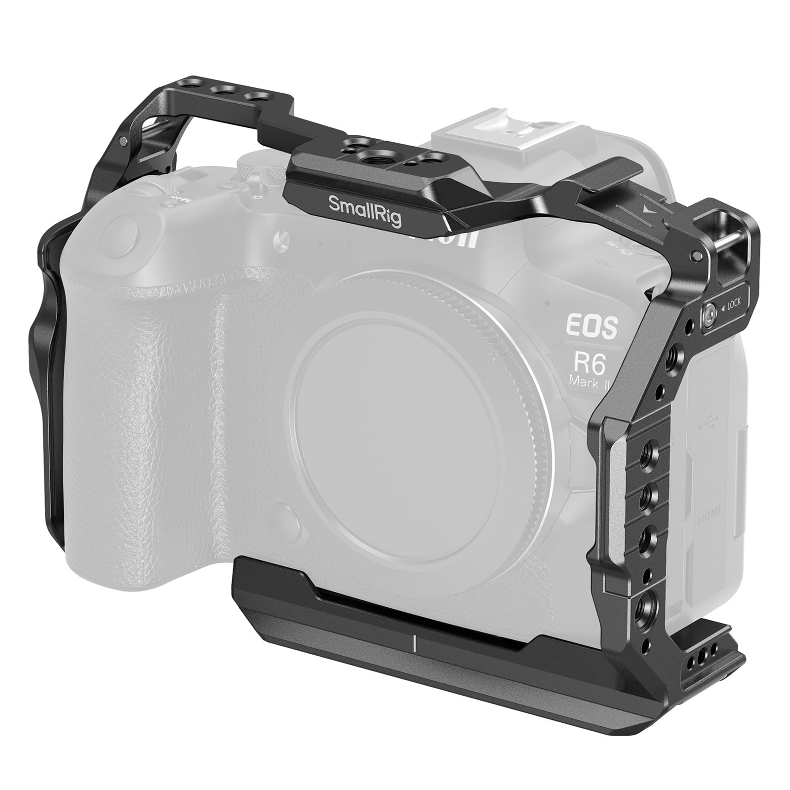 Funda De Cámara Smallrig R6 Mark Ii Para Canon Con Rieles Nato Y Pl - Venta Internacional.