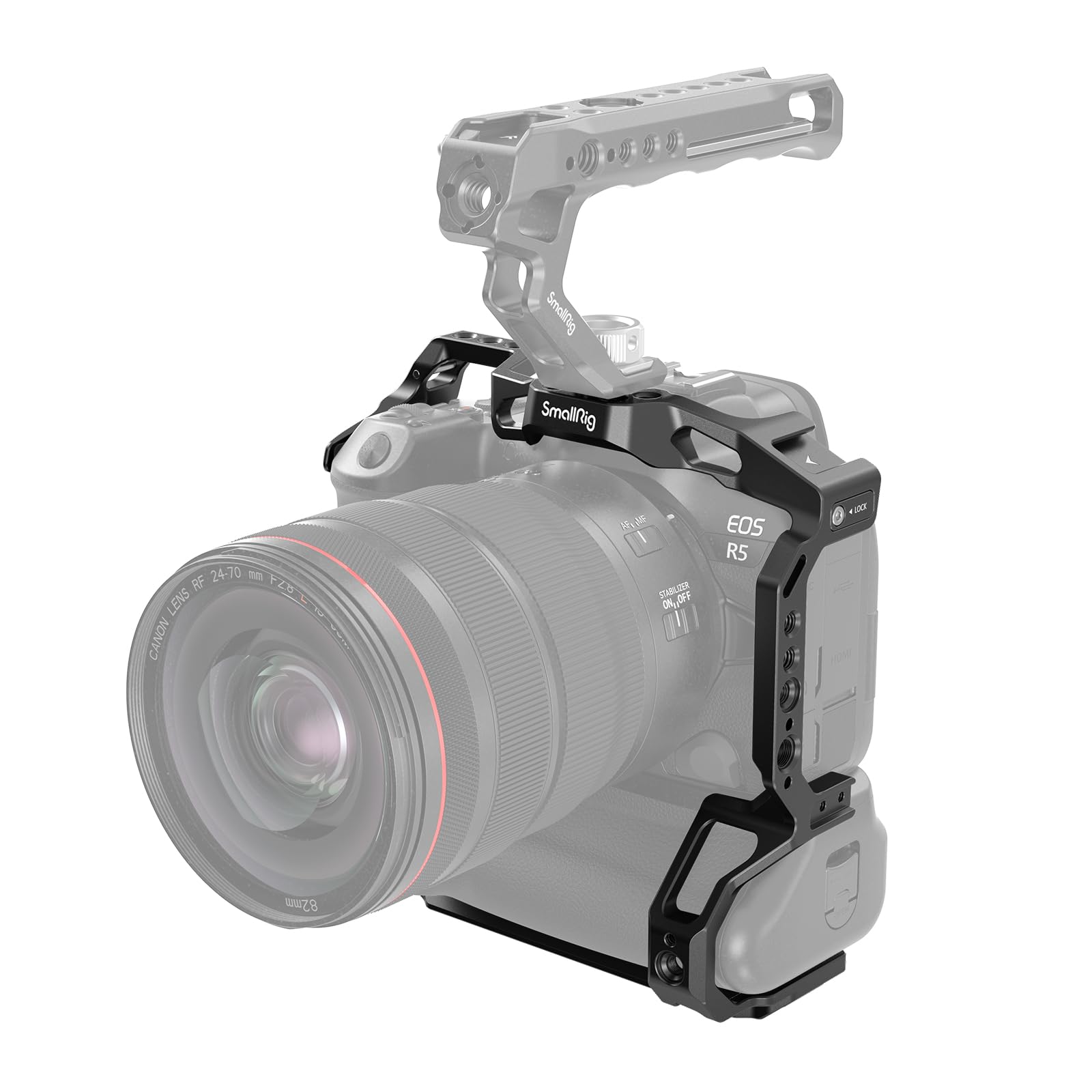 Foto 2 pulgar | Funda De Cámara Smallrig R5/r6 Para Canon R5/r6 Con Bg-r10 Gri - Venta Internacional.