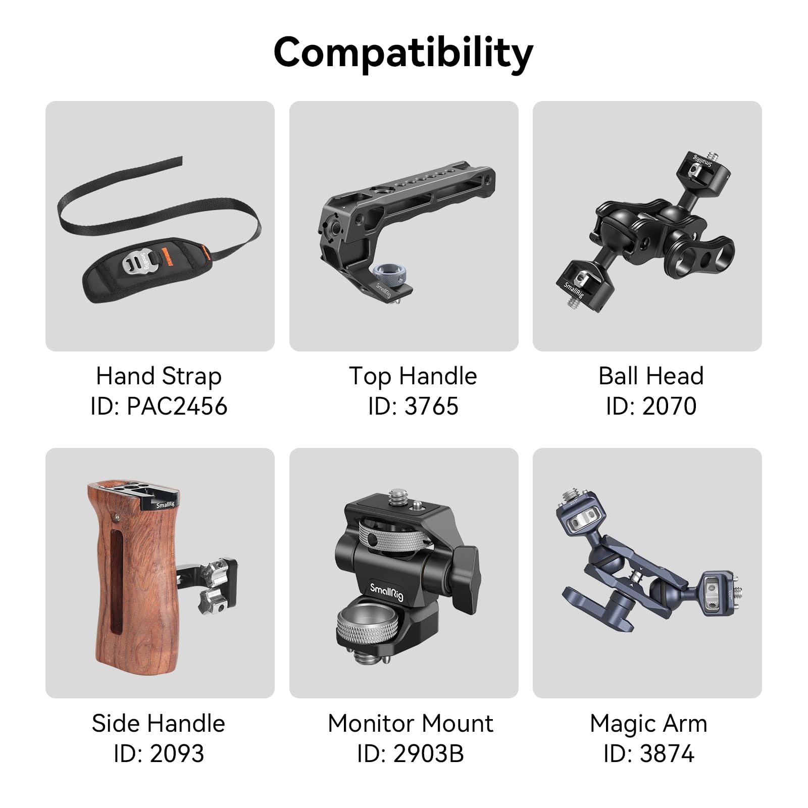 Foto 7 pulgar | Funda De Cámara Smallrig R5/r6 Para Canon R5/r6 Con Bg-r10 Gri - Venta Internacional.