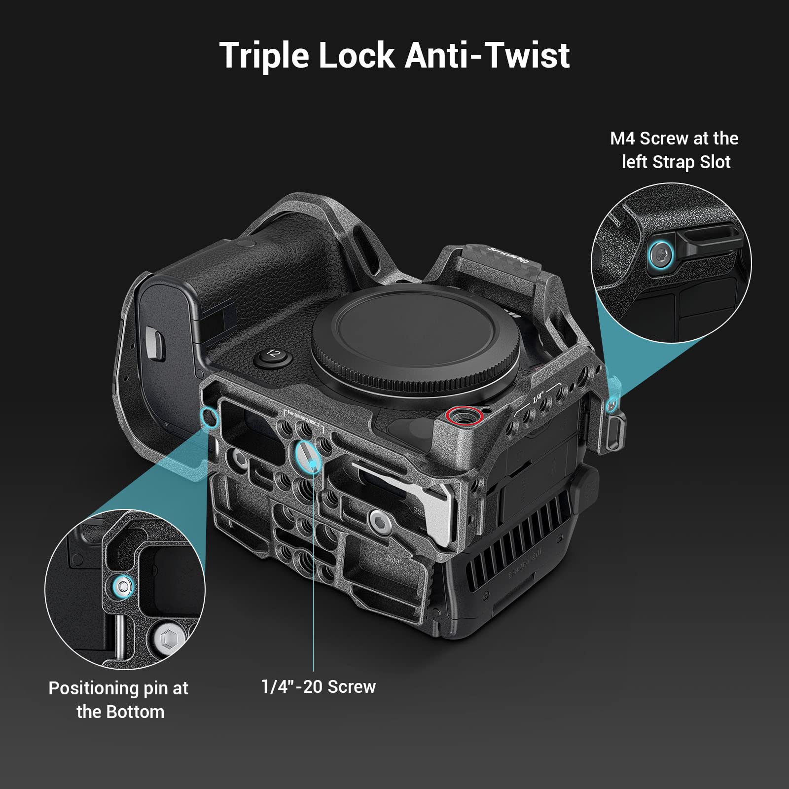Foto 3 | Kit Portátil Con Armazón De Cámara Smallrig R5c Para Canon R5 C - Venta Internacional.