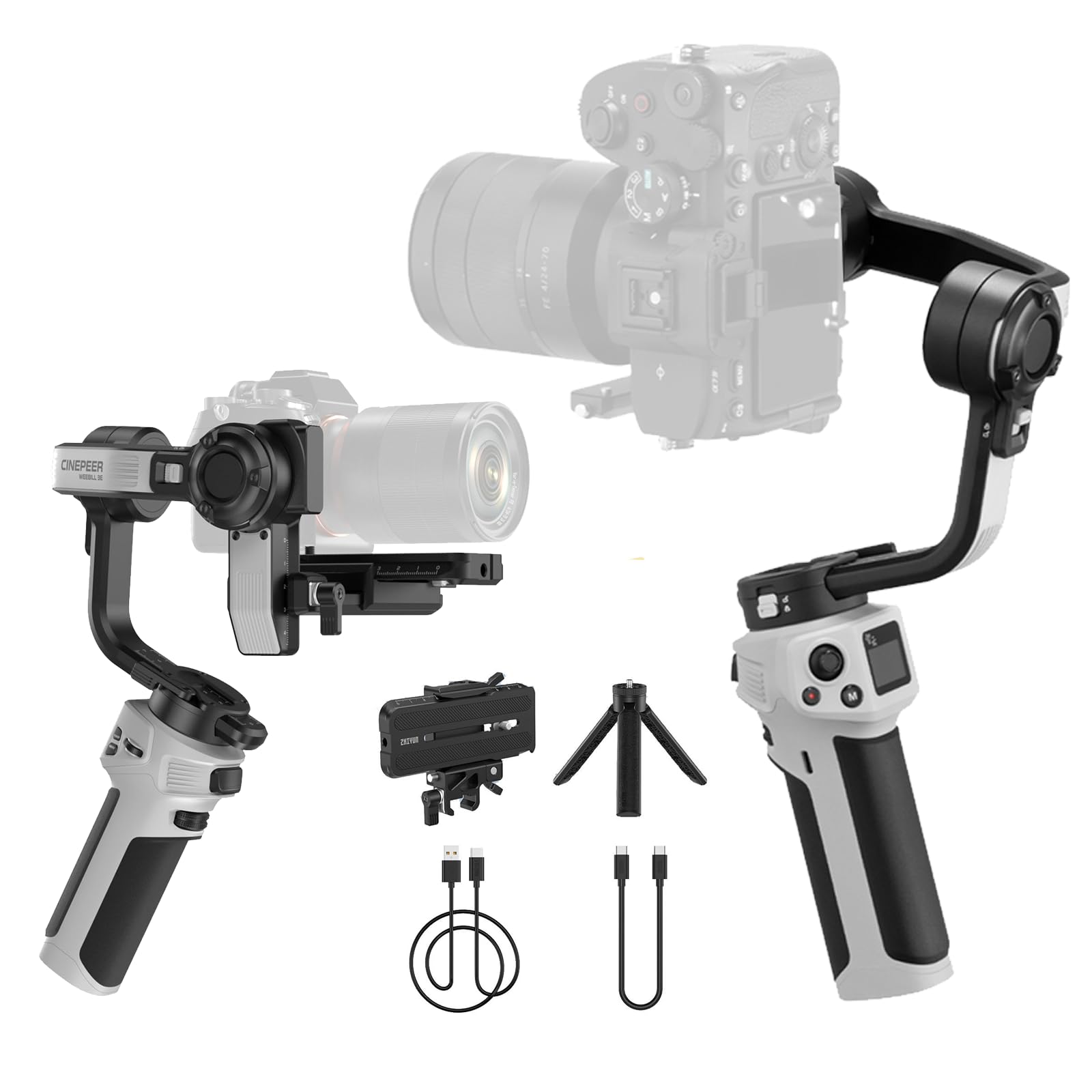 Foto 1 | Estabilizador De Cardán Zhiyun Cinepeer Weebill 3e Para Cámara De 3 Kg - Venta Internacional.