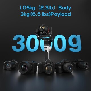 Foto 2 | Estabilizador De Cardán Zhiyun Cinepeer Weebill 3e Para Cámara De 3 Kg - Venta Internacional.