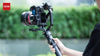 Foto 2 | Estabilizador De Cardán Zhiyun Crane 2s De 3 Ejes Para Réflex Digitales Y Sin Espejo - Venta Internacional.