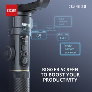 Foto 6 | Estabilizador De Cardán Zhiyun Crane 2s De 3 Ejes Para Réflex Digitales Y Sin Espejo - Venta Internacional.