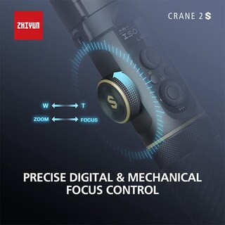 Foto 7 | Estabilizador De Cardán Zhiyun Crane 2s De 3 Ejes Para Réflex Digitales Y Sin Espejo - Venta Internacional.